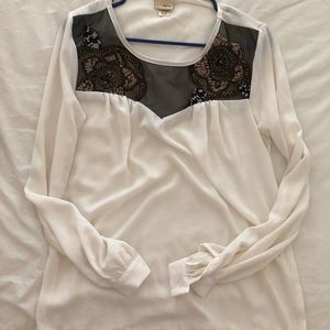 Sheer blouse